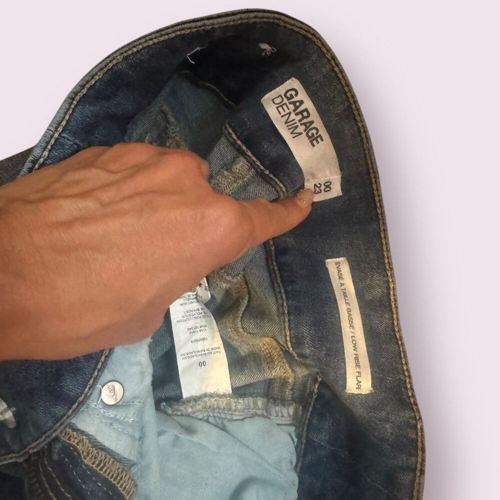 Garage jeans 00 23 low rise flare - Picture 4 of 6